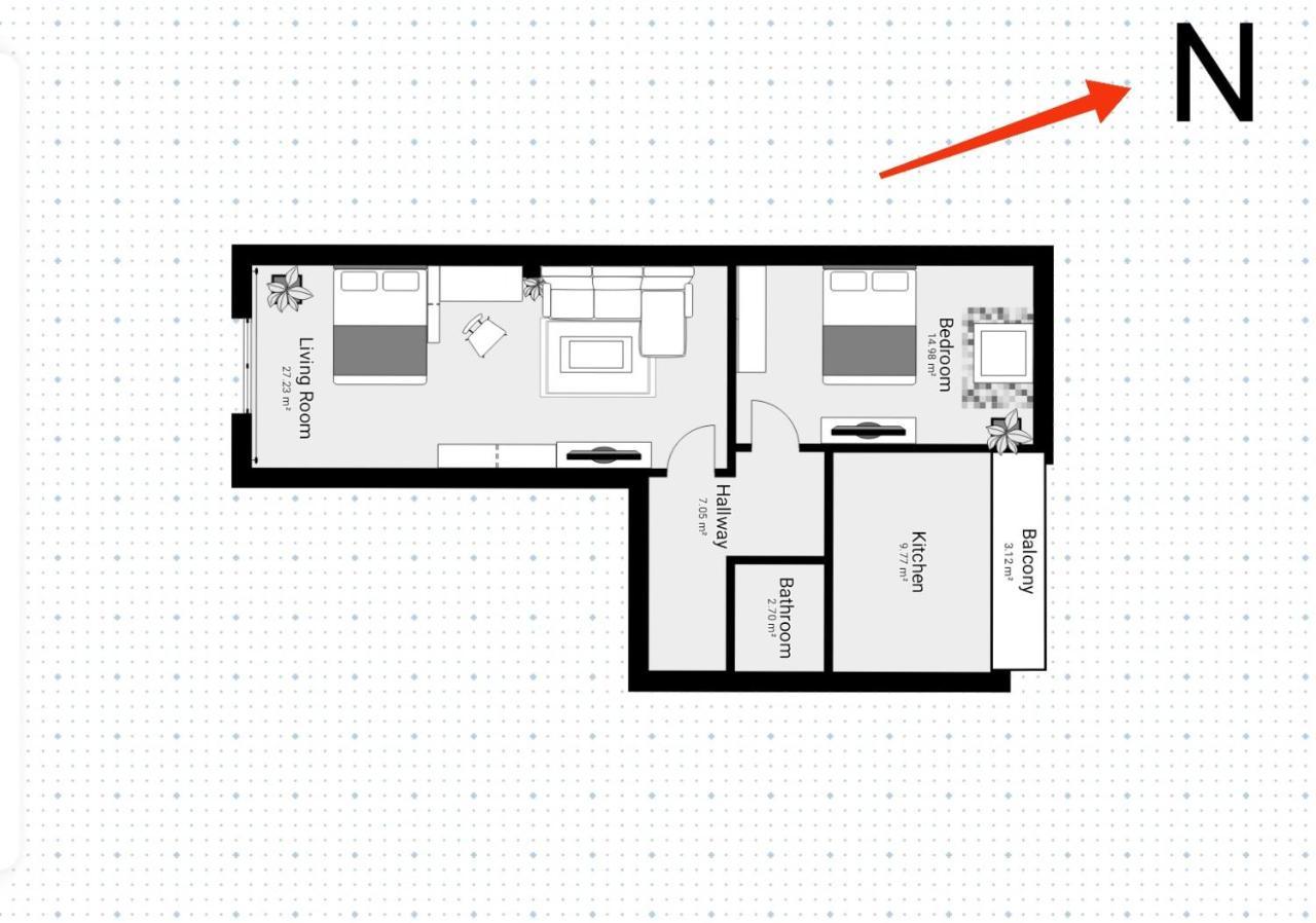 The Red Point Apartman Várna Kültér fotó